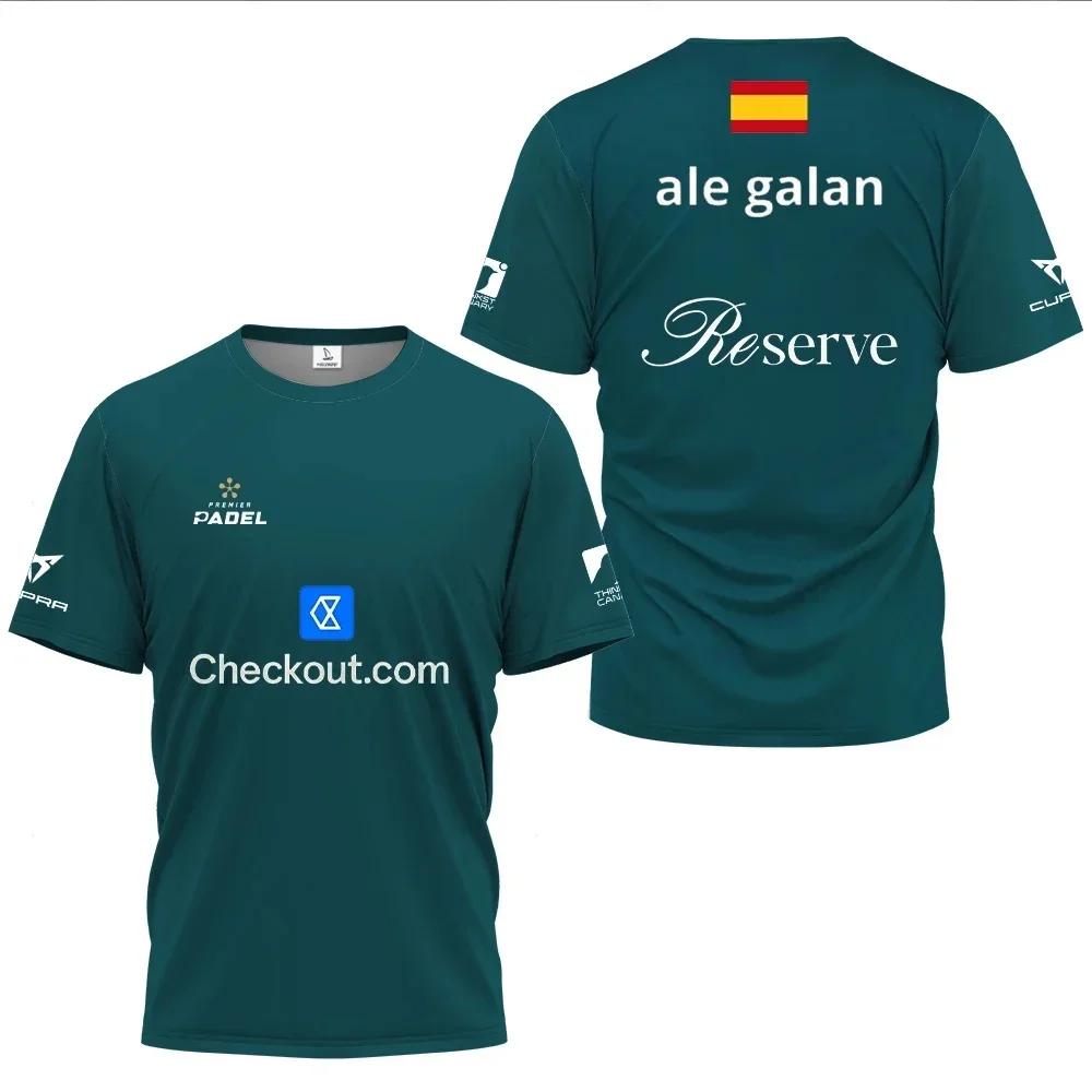 Cool Padel T-shirt respirant à manches courtes pour hommes et femmes, t-shirt d'été à séchage rapide