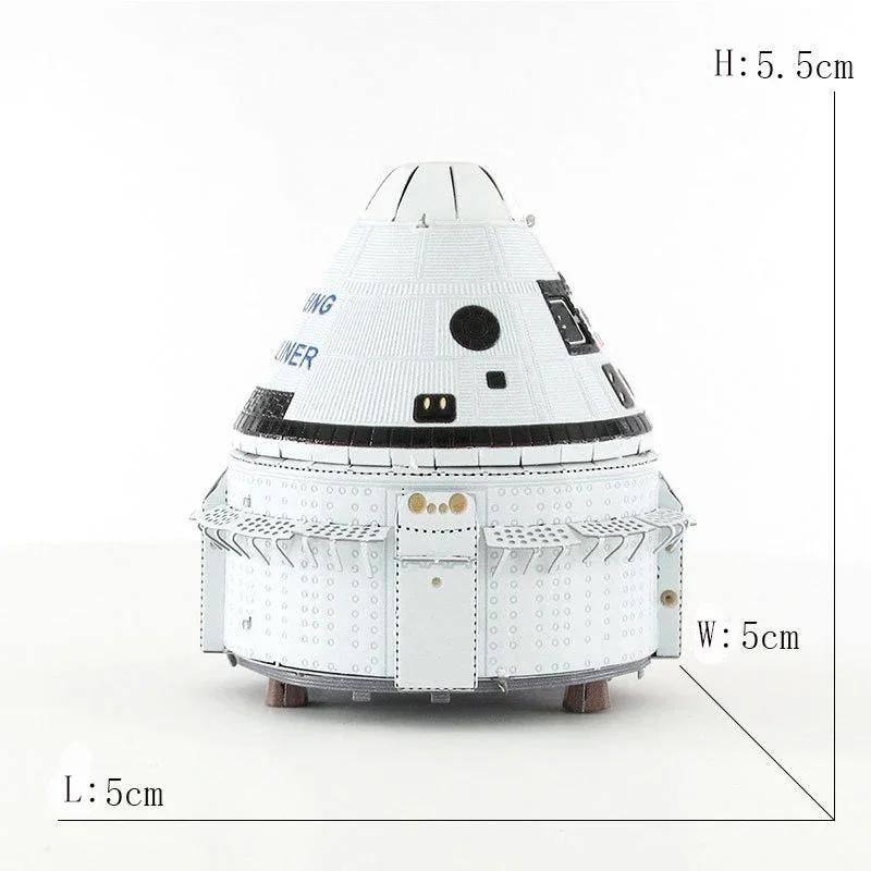 Exploration spatiale 3D Puzzle en métal navette Hubble télescope spatial Mars Rover modèle jouet pou