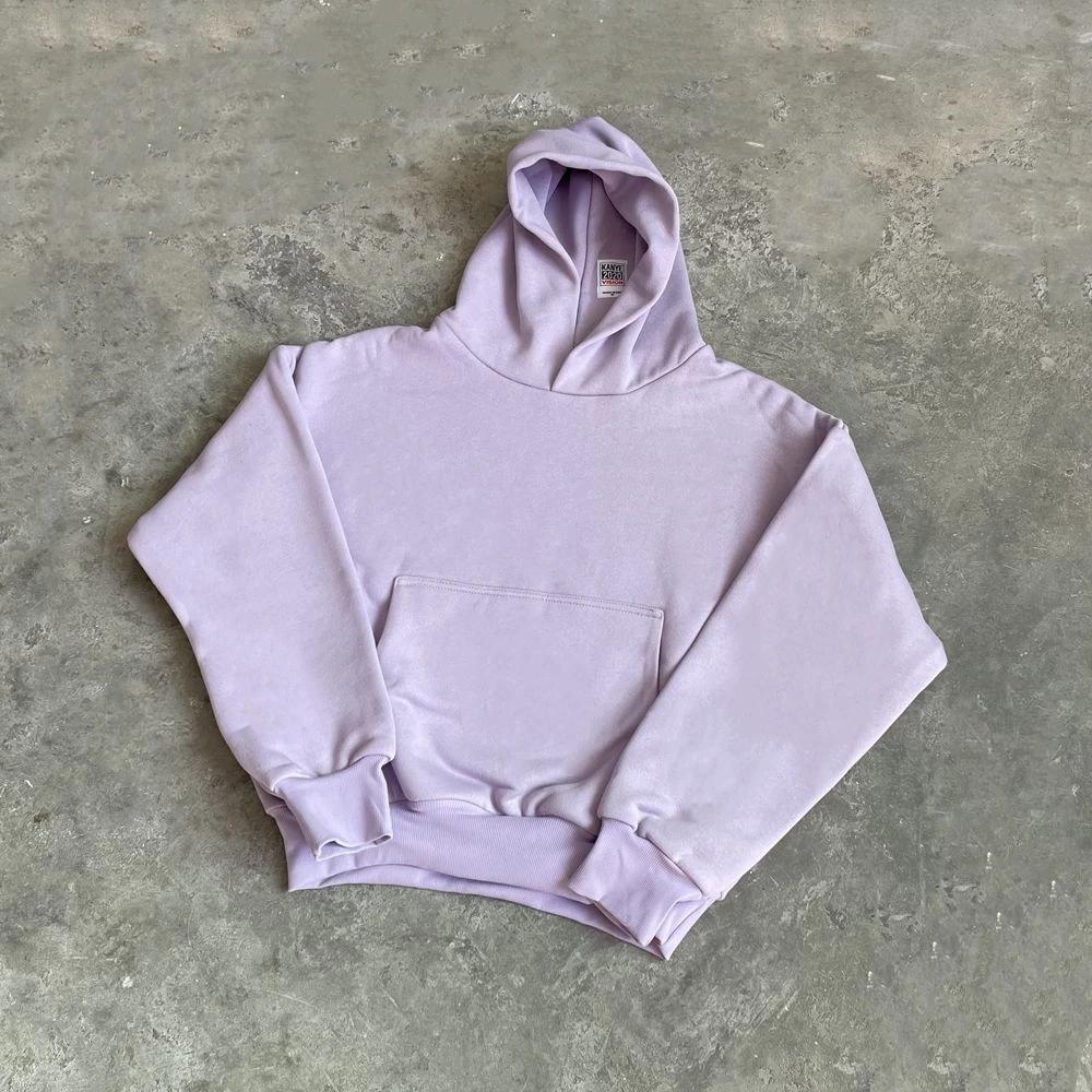 Yao mode Kanye 2020 campagne hauts à capuche sweat Streetwear surdimensionné Vintage Double tissu pu