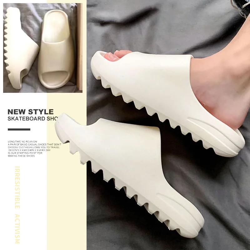 Sandales YZY d'été 2026 pour hommes et femmes – Claquettes originales décontractées en EVA pour la p