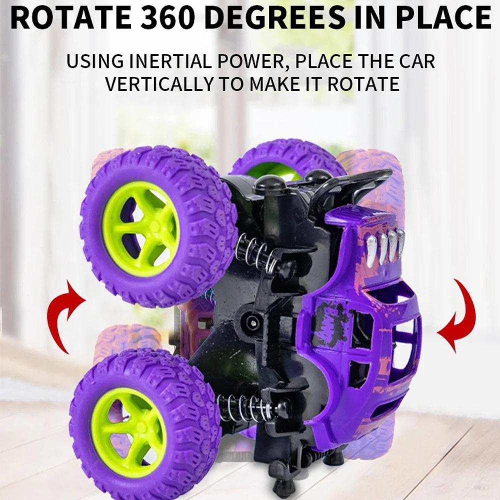 Jouets pour véhicules tout-terrain à inertie, 4 pièces/2 pièces/1 pièce, adaptés aux cadeaux d'hallo