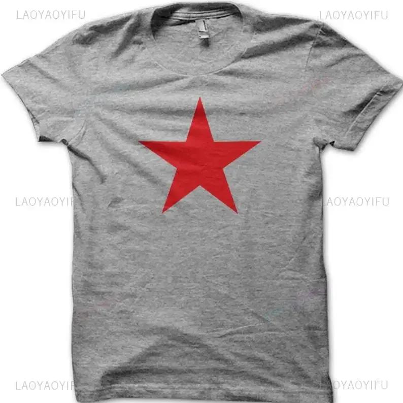 Étoile rouge soviétique Che Guevara révolution CCCP urss rétro graphique t-shirts femme homme Style 