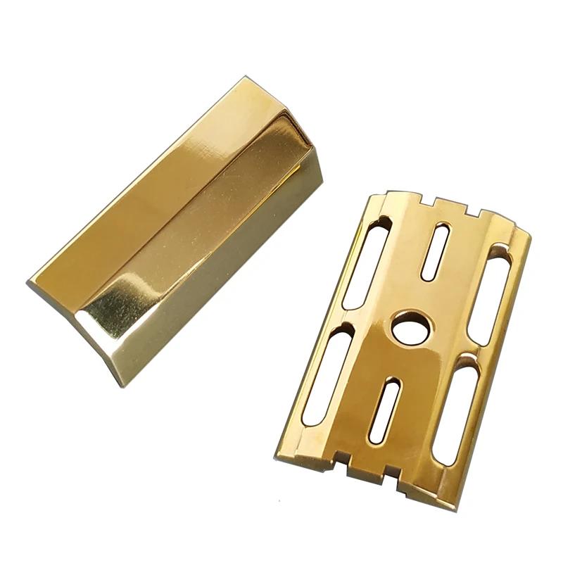 Tête de rasoir de sécurité en laiton Dscosmetic V92 pour homme, pour rasage humide