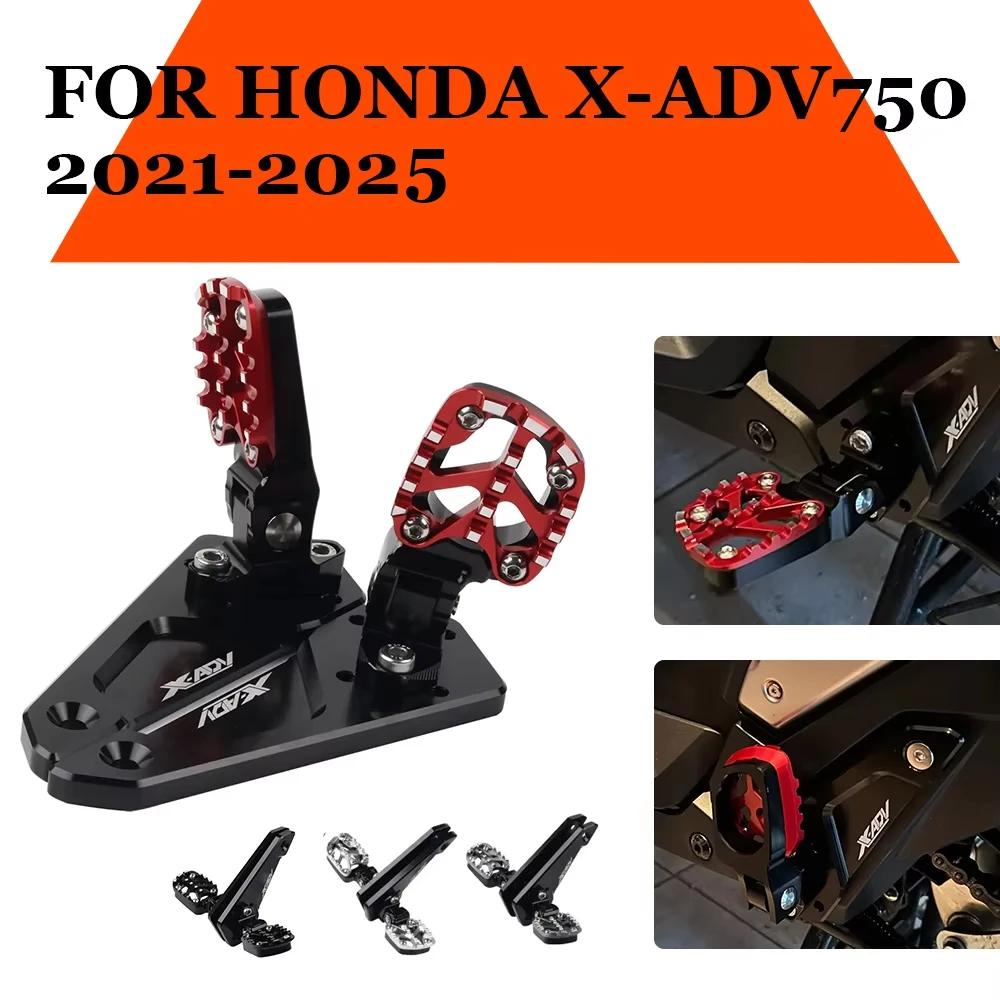 2025 X-ADV moto CNC pédale arrière pied support pliant repose-pieds passager repose-pieds pour HONDA