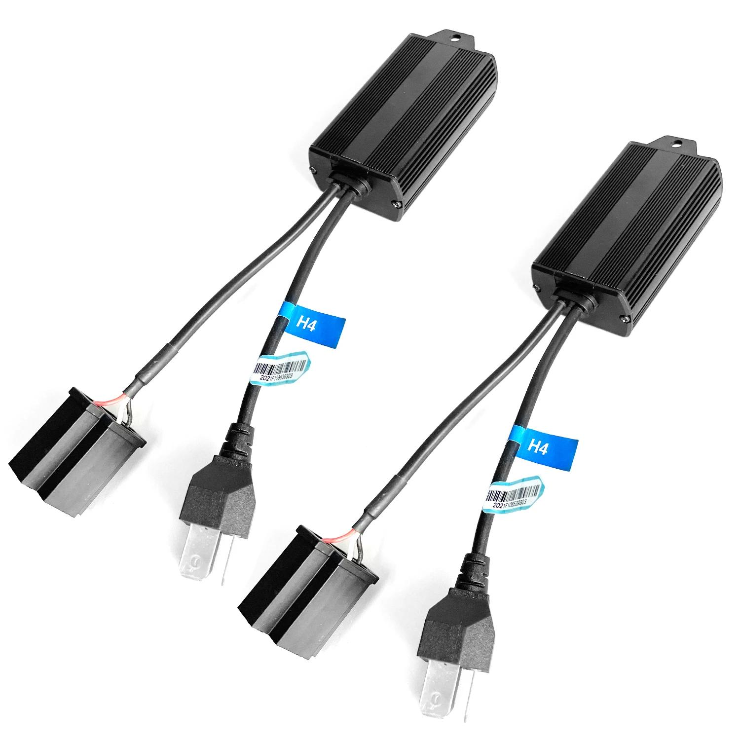 Adaptateur de décodeur H7 H4 H11 H8 H9 H1 9005 HB3 9006 HB4 9012 HIR2 9007 HB5 LED Canbus sans erreu