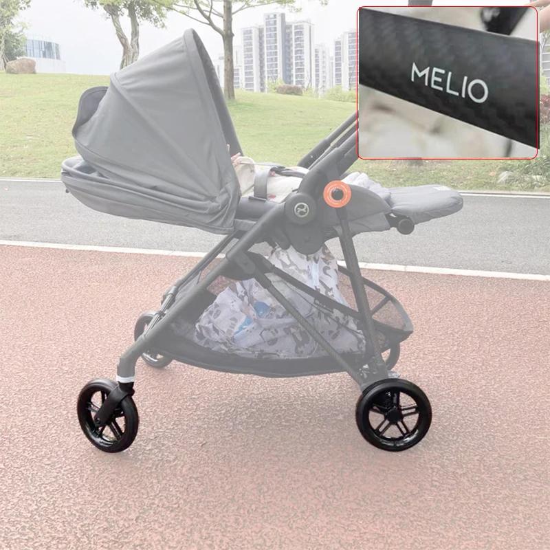 Bumosquito-Roue de Remplacement pour Poussette Cybex Melio 2/3, en Carbone, Avant ou Arrière, avec A