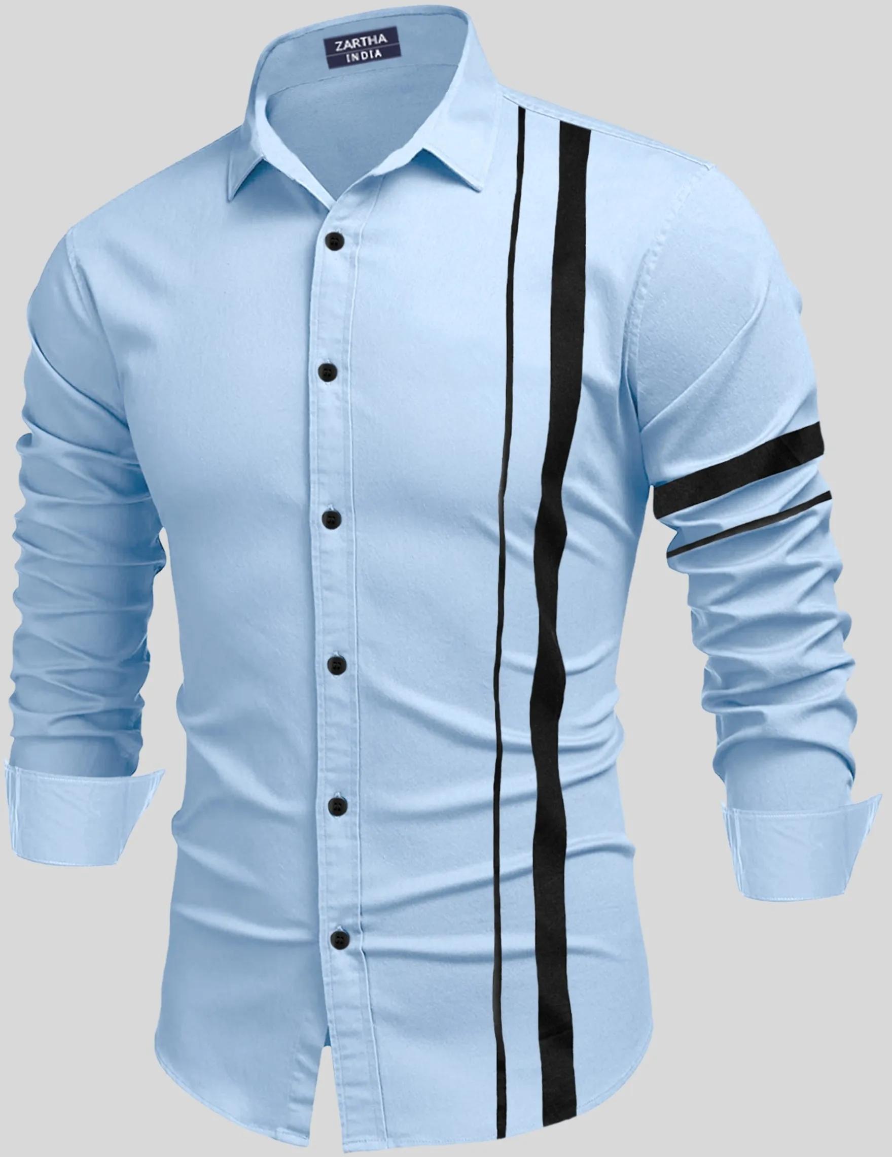 Printemps nouvelle chemise pour hommes impression 3d tout-match ligne impression à manches longues c