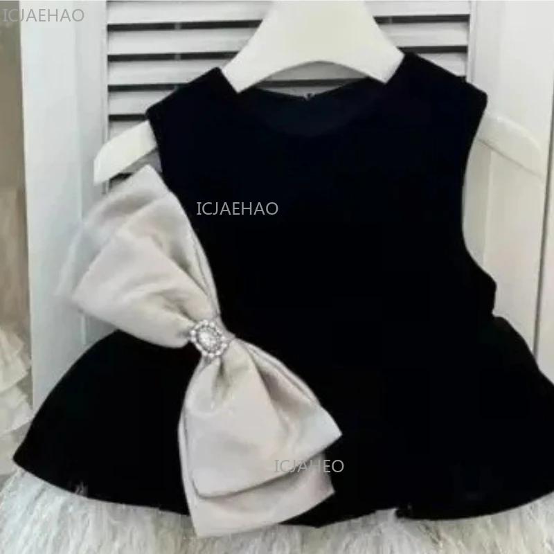 Robe de soirée formelle pour filles, costume de princesse pour enfants, idéale pour récital de piano