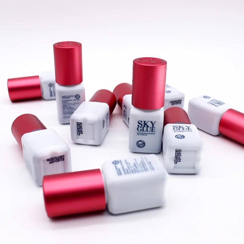 10 bouteilles de colle ciel Type S + Plus, capuchon rouge, fournitures d'extensions de cils coréenne