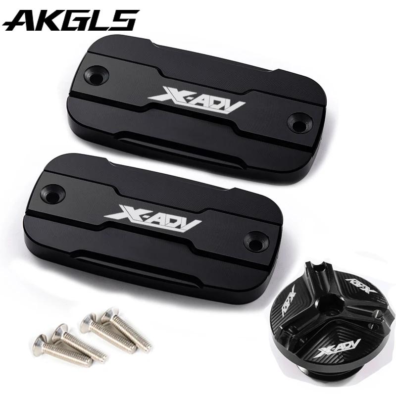 Bouchon de réservoir de liquide de frein avant de moto + bouchon de Port de remplissage, accessoires