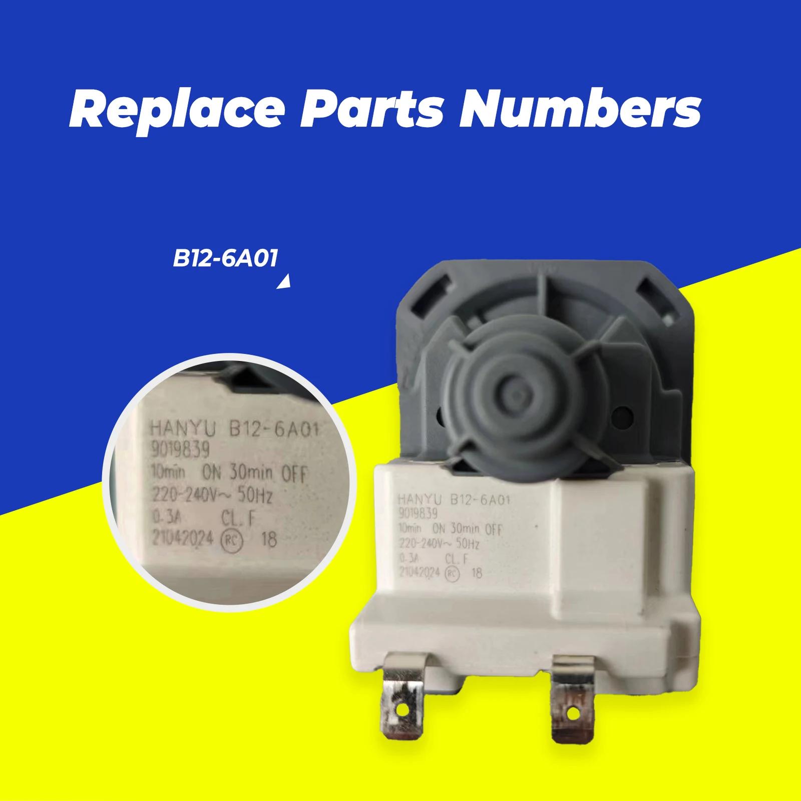 HANYU B12-6A01 220-240V 50/60Hz 0,3A pompe de vidange pour lave-vaisselle pour MIDEA PELONIS