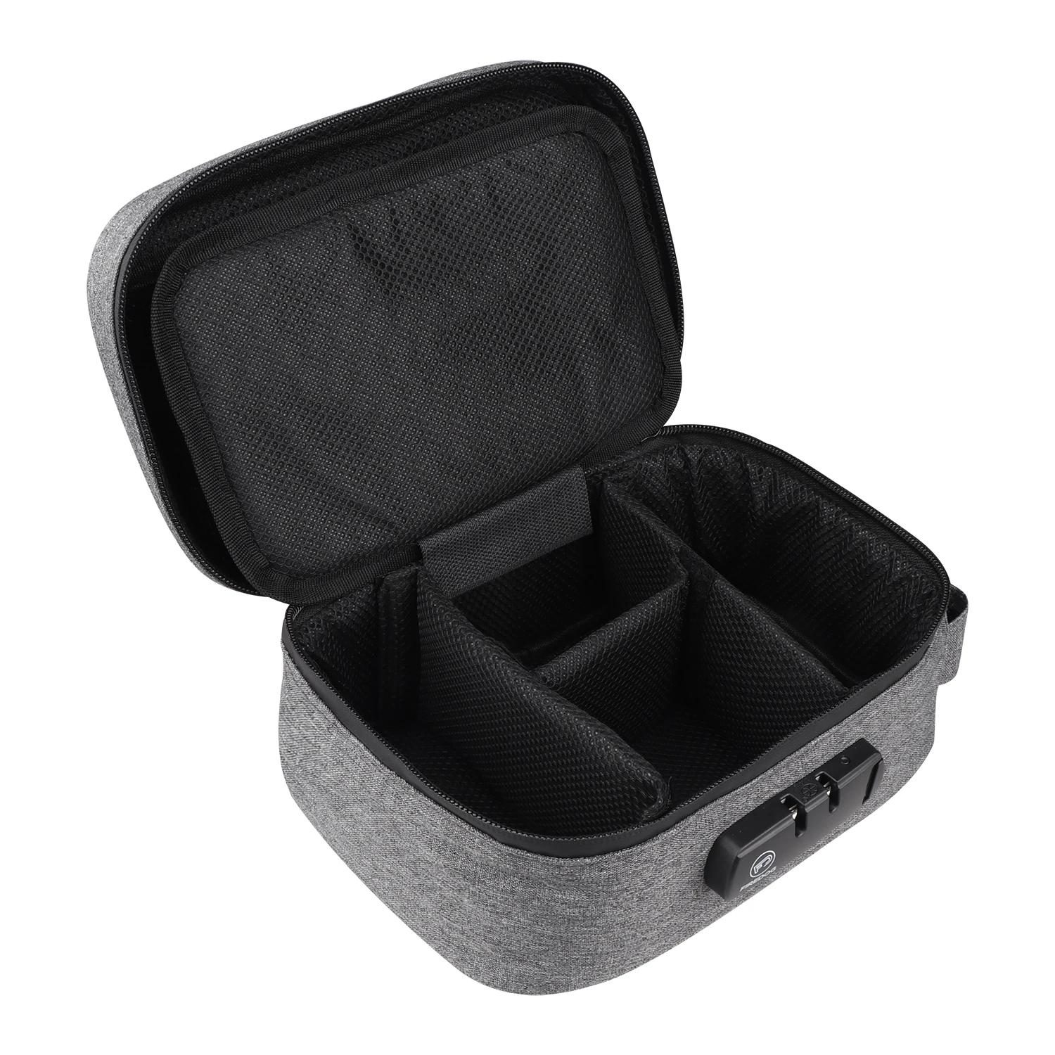 FIREDOG Étui anti-odeur avec sac de rangement pour conteneur à serrure à combinaison