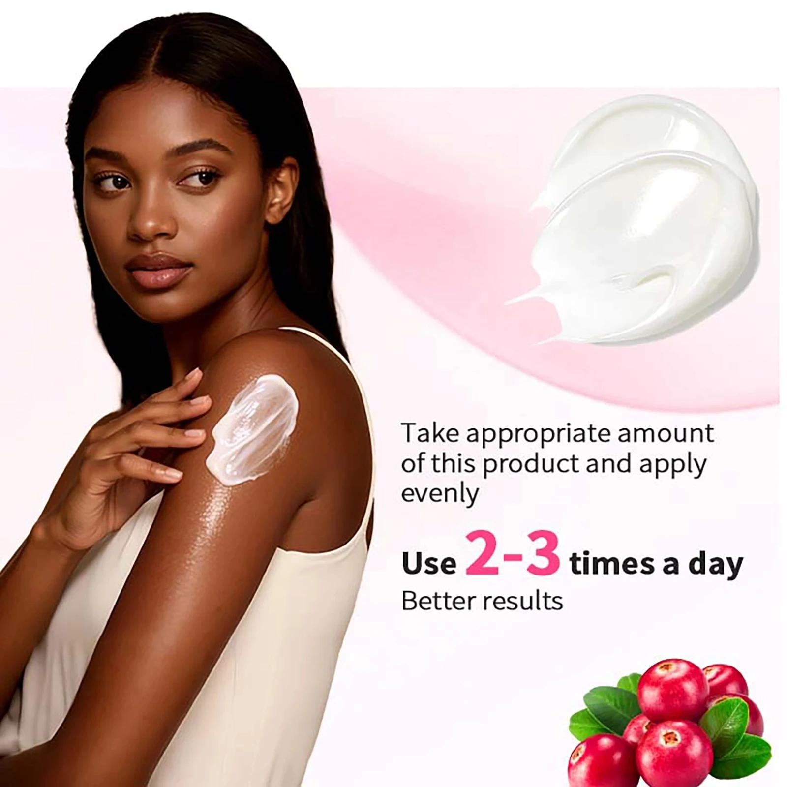 AILKE-Crème éclaircissante pour le corps avec AHA et Niacinamide, hydratante et éclaircissante, pour