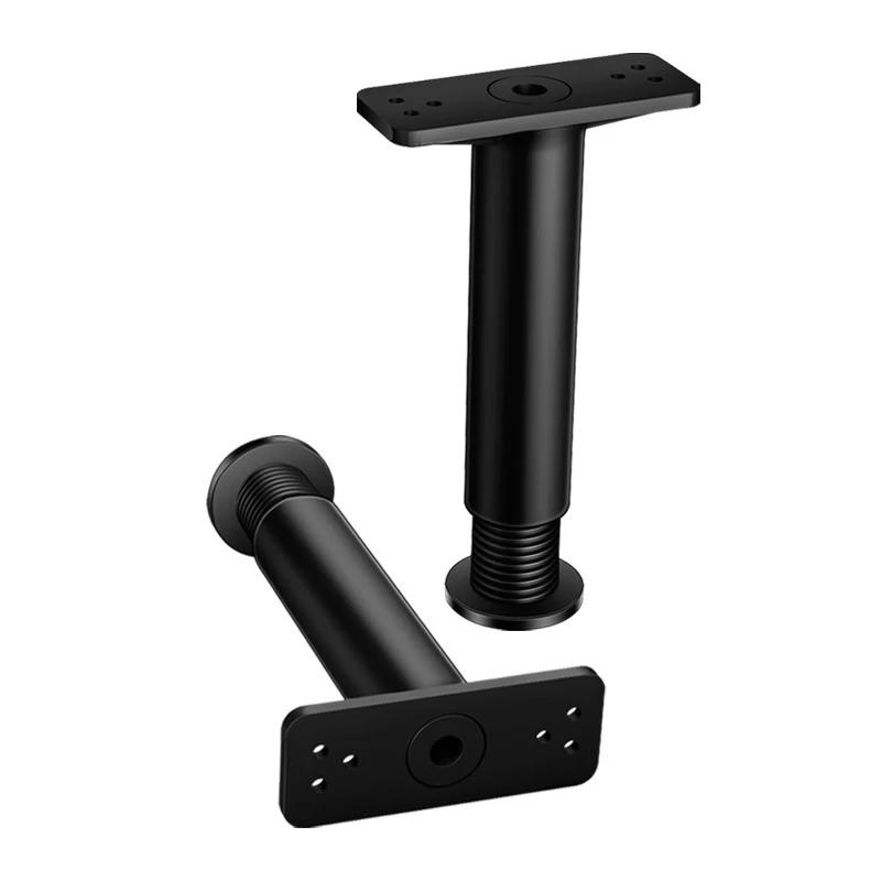Pied de support de faisceau de lit réglable télescopique, pied de meubles en plastique renforcé, jam