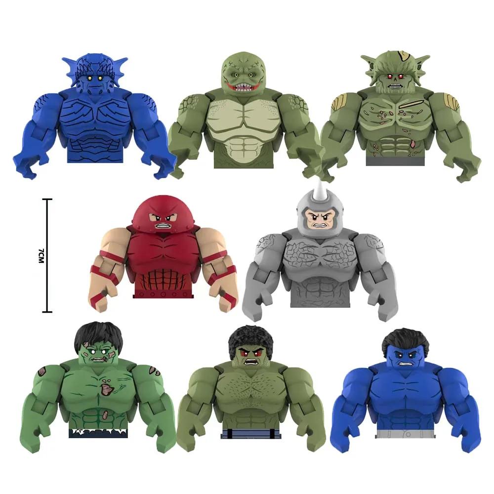 Figurines d'action et modèles de construction mobiles à assembler : Brique, Lézard, Rhinocéros, Colo