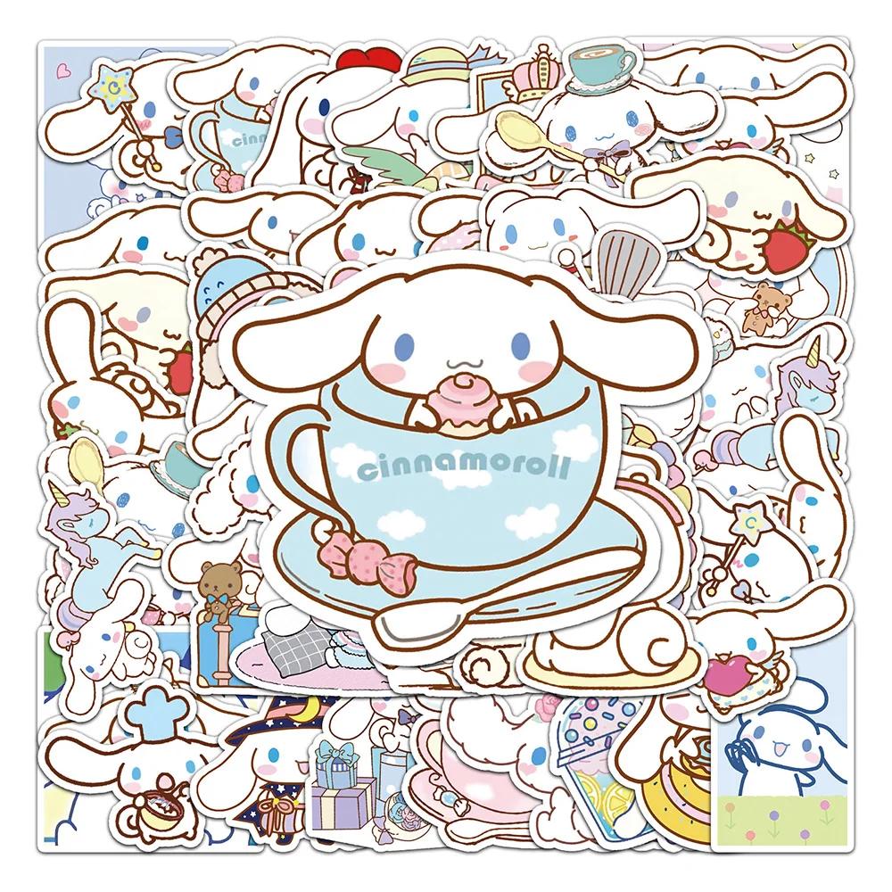 10/30/50 PIÈCES Drôle Cinnamoroll Autocollants Dessin Animé Mignon Enfants Jouet Autocollants PVC BR