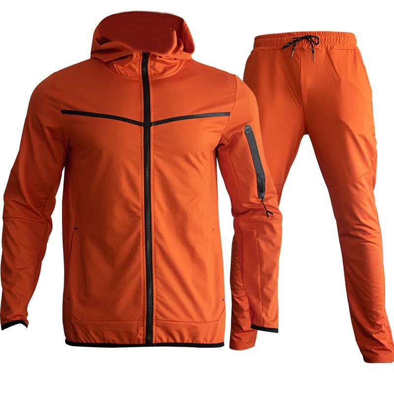 2025 nouvelle combinaison de jogging pour hommes, pull, sweat à capuche, veste, pantalon de survêtem