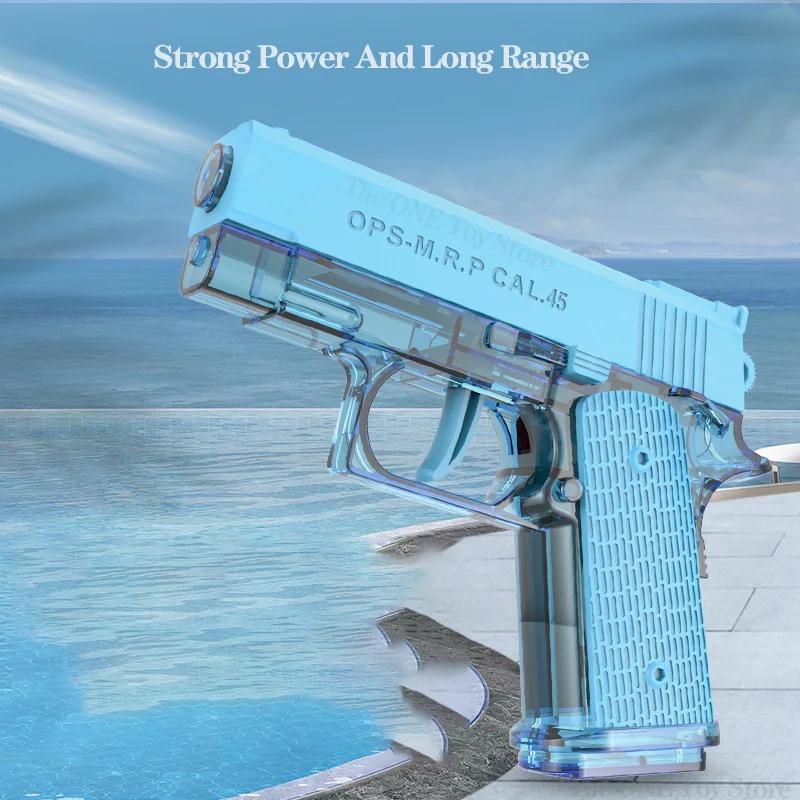 Pistolet à eau M1911, jouet d'été, fête à la piscine, jeux de tir sur la plage, jouets d'extérieur, 