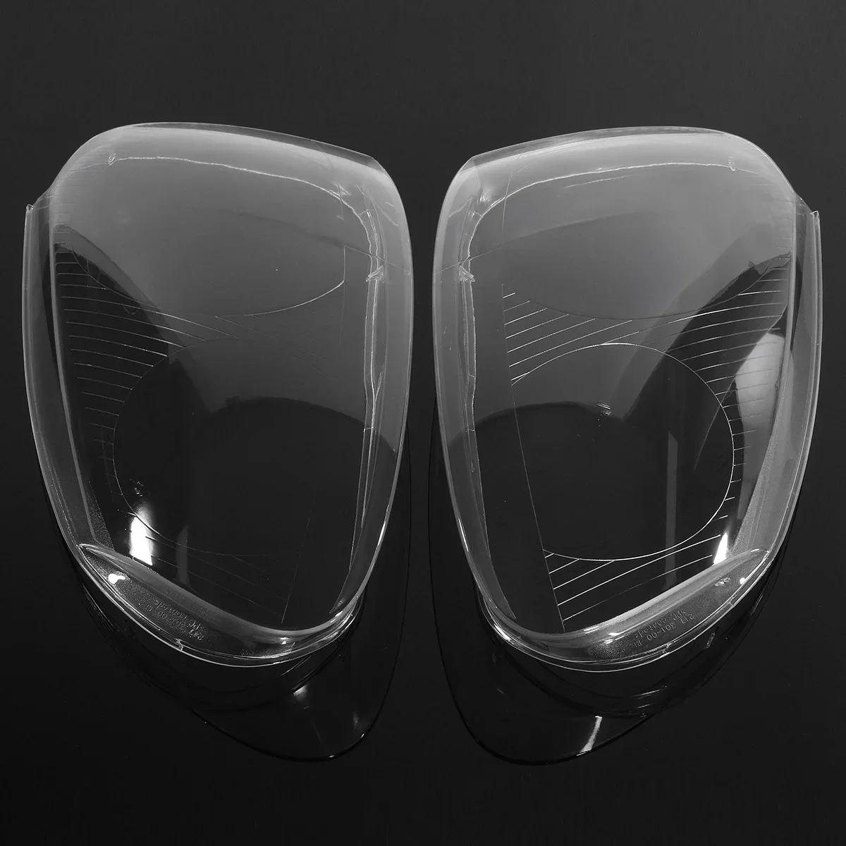 Paire de phares avant, coque d'objectif, couvercle de lampe, abat-jour Transparent pour Volkswagen G