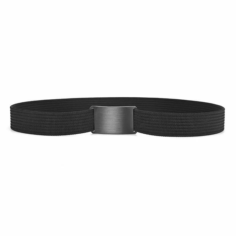 Boucle en aluminium ceinture en Nylon nouvelle ceinture extérieure hommes décontracté toile tissé ce