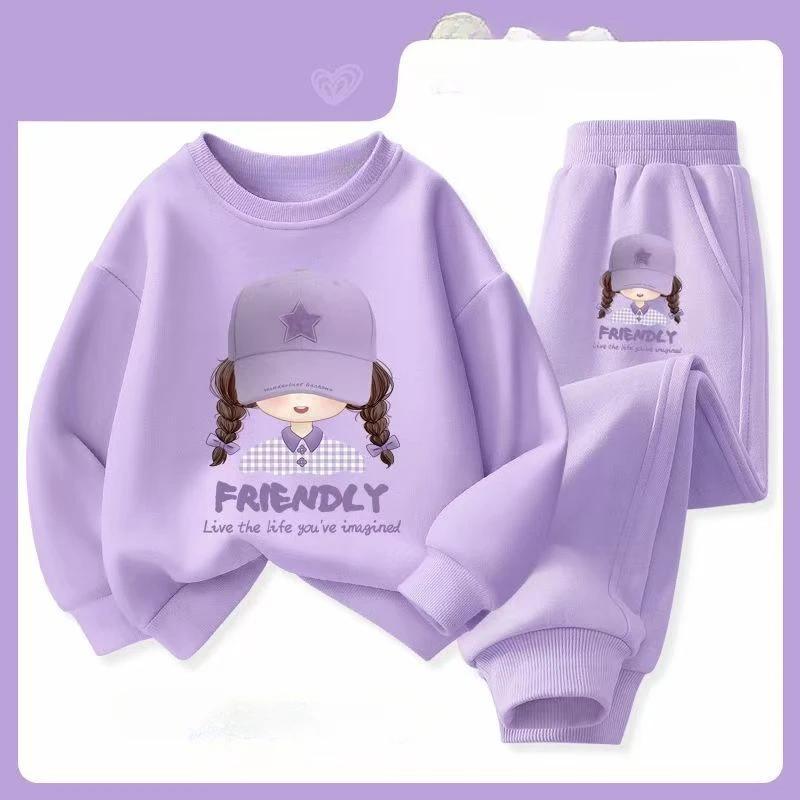 Ensemble bébé garçon automne T-shirt pantalon imprimé mode 2 pièces tenue décontractée survêtement