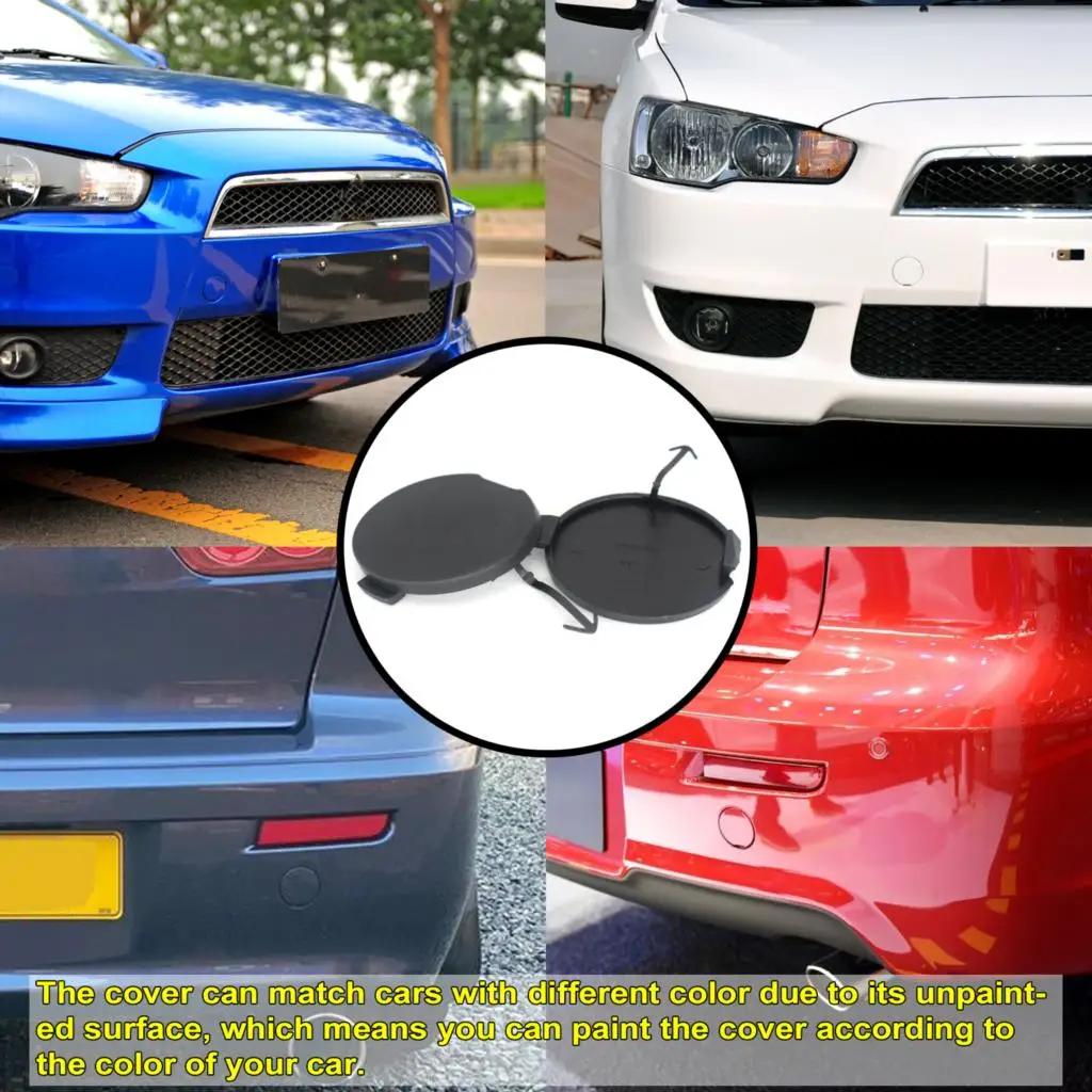 Couvercle de crochet de remorquage de voiture non apprêté, capuchon de remorquage pour Mitsubishi La