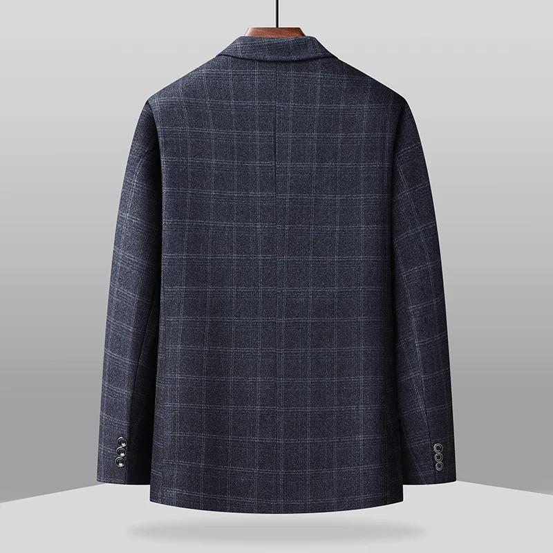 Nouvelle Veste de Costume Homme Coupe Slim 2026 - Couleur Unie Classique Chic Décontracté Formel