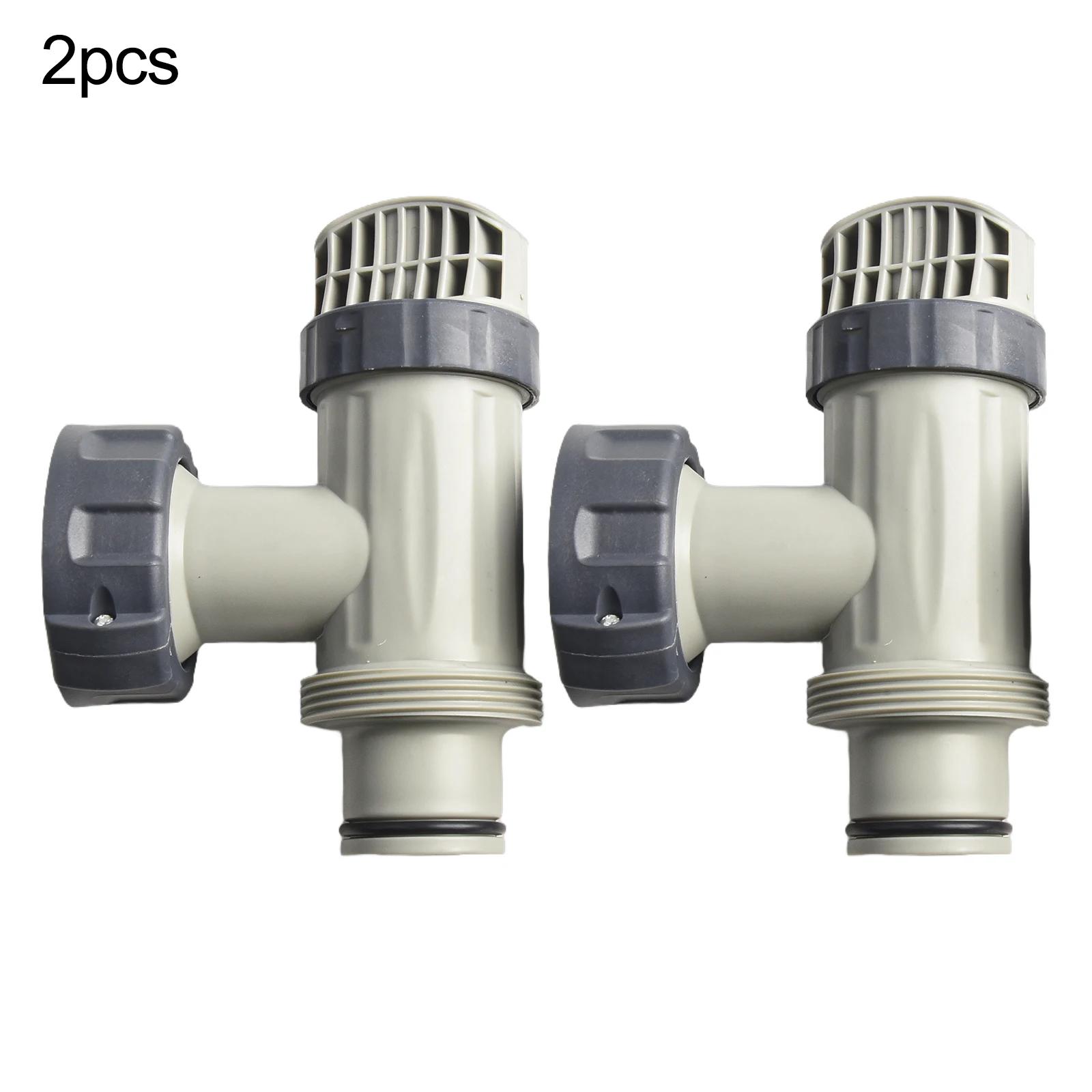 Valve à piston de piscine de remplacement en plastique, 2 pièces, pour Intex 10747 sol, pompe à filt