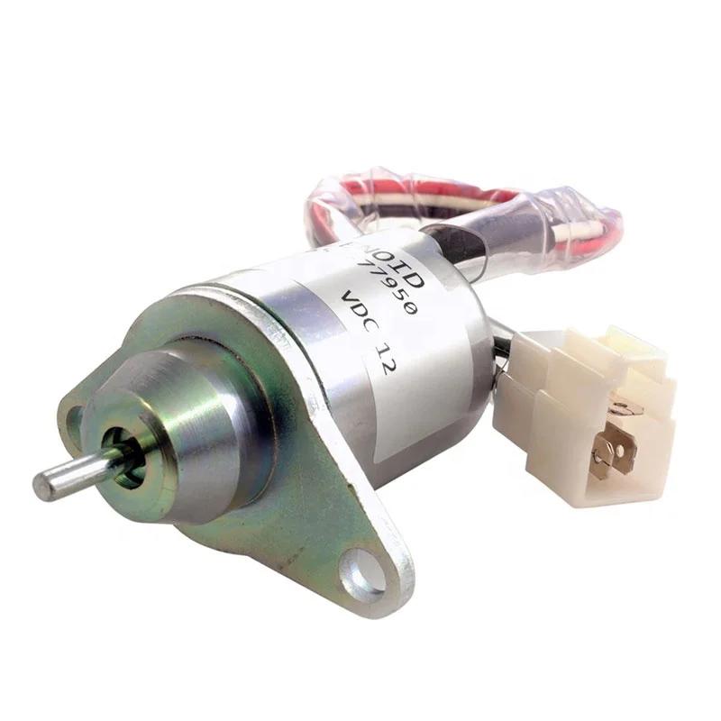 Électrovanne de commande d'arrêt de carburant 1503Petr12S5SUC5S Yanmar 119653-77950 SA-4562T