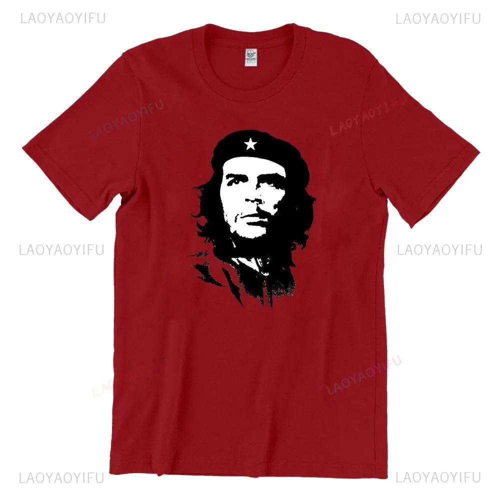Che Guevara chemise rebelle chemise cubaine Guerrilla révolution t-shirt décontracté à manches court