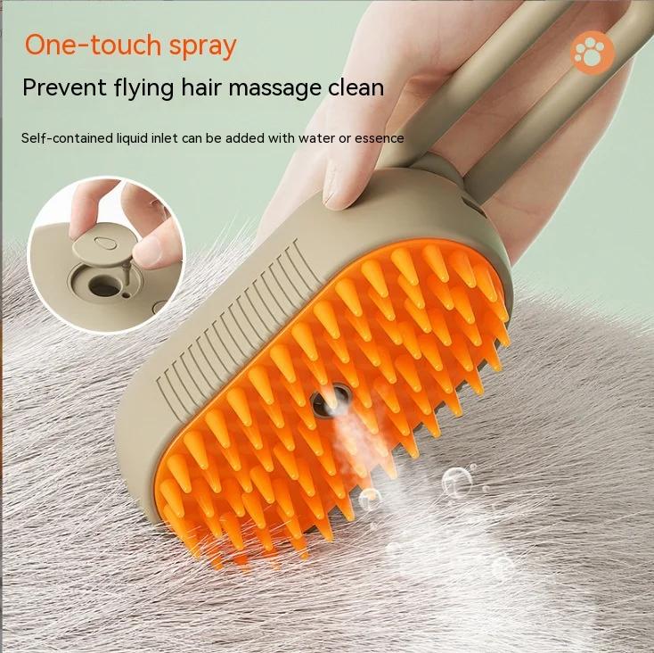 Nouveau peigne de pulvérisation pour animaux de compagnie pour chats et chiens peigne d'épilation de