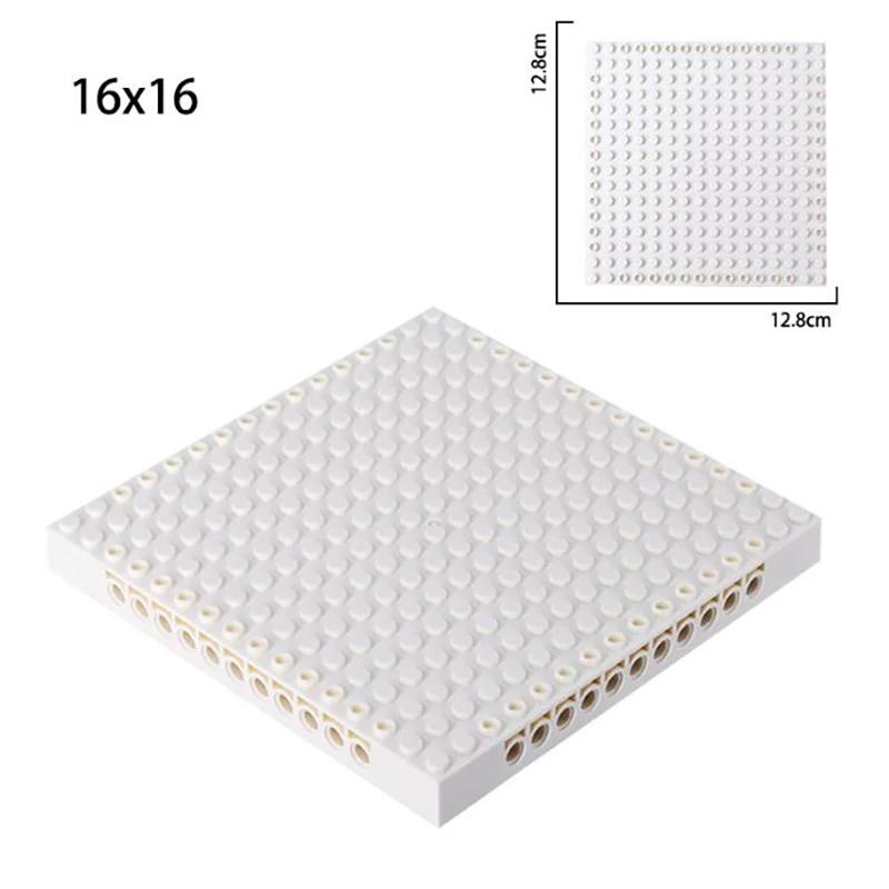 Bloc de construction d'art Pixel, plaque inférieure 65803, brique 16x16, partie Compatible 98138 pix