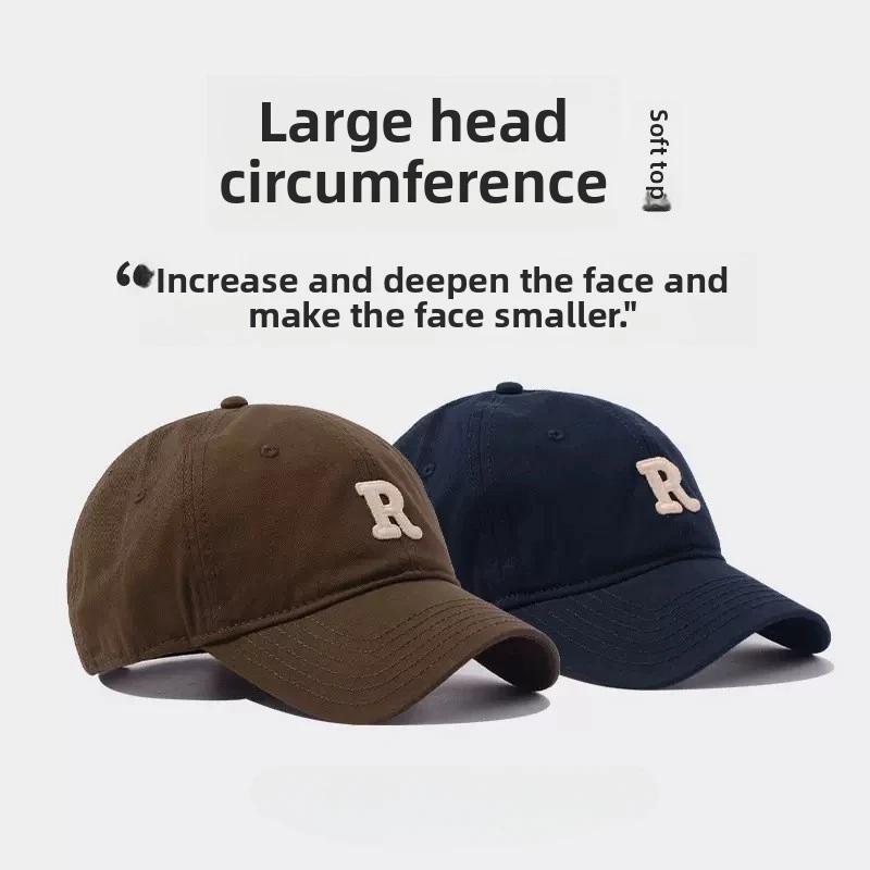 Casquette de Baseball à grande circonférence de tête pour hommes/femmes, chapeau en forme de dôme, c