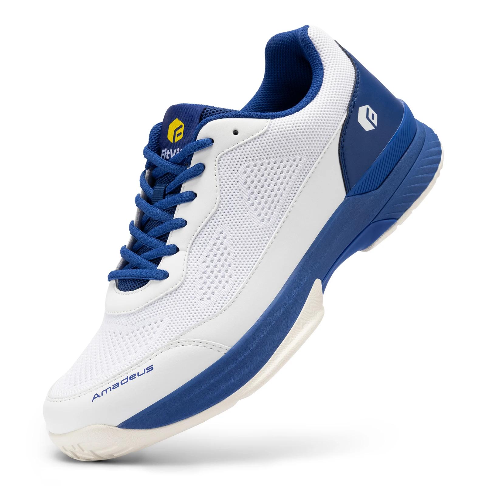 FitVille – chaussures de Tennis professionnelles pour hommes, baskets d'entraînement, antidérapantes