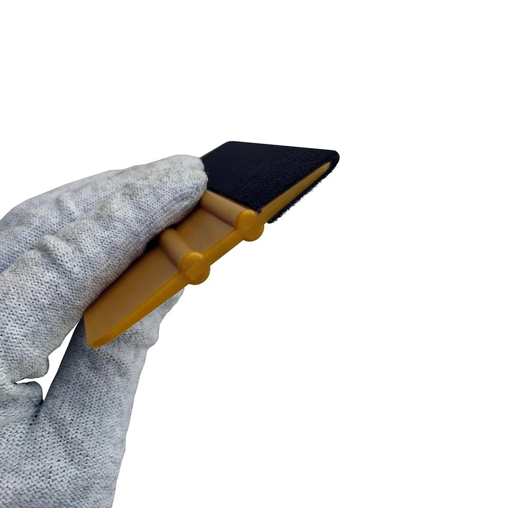 Raclette de cartes en Film d'emballage en vinyle, autocollant en Fiber de carbone, outils d'emballag