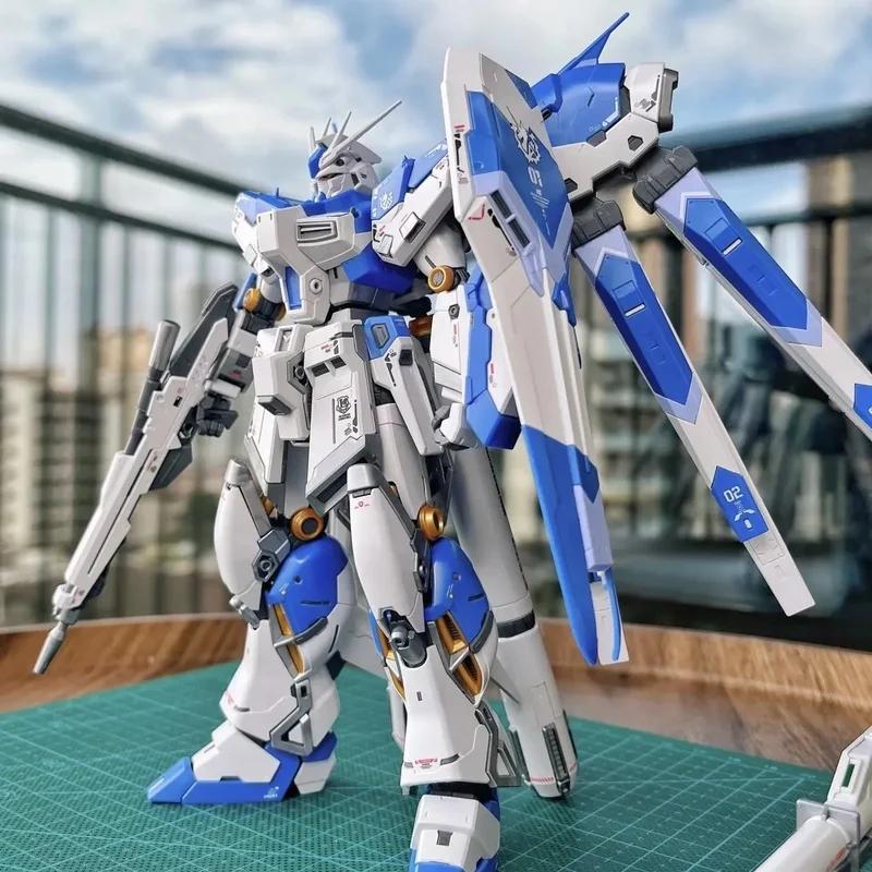 HG 1/144 RX-93-ν2 hi-ν Mech, Kits de modèles d'assemblage, figurines d'action Hi Nu, décoration de b