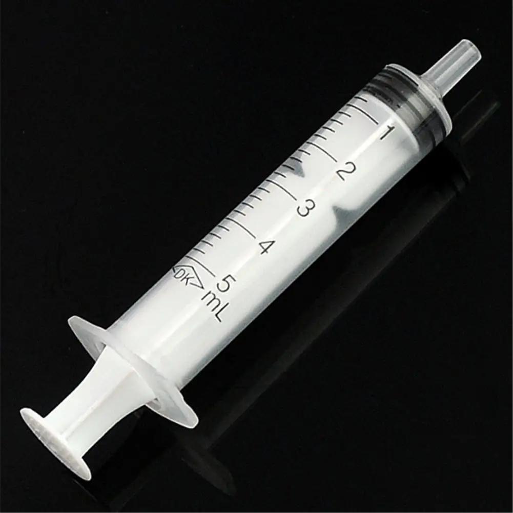 Tube de seringue en plastique de 5ML sans aiguille avec laboratoire hydroponique en plastique OPP, o