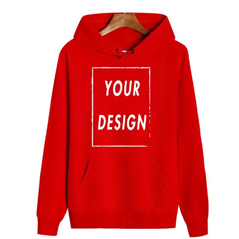 Sweat à capuche en pur coton à manches longues pour hommes et femmes, sweat-shirt de sport décontrac