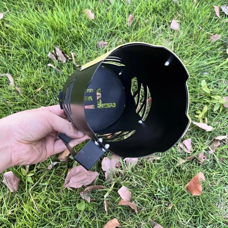 Nouveau Couverture coupe-vent Shisha narguilé de grande taille, accessoires Chicha Anti-brûlure