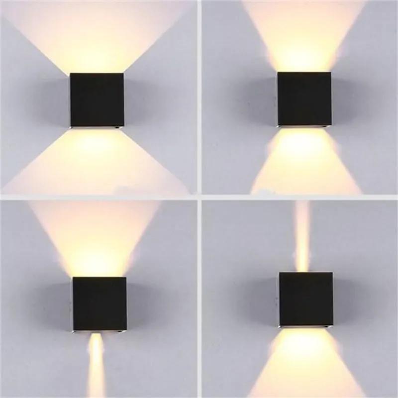 IP65 mur LED lampe extérieure applique balcon porche lumière jardin cour allée décor éclairage intér