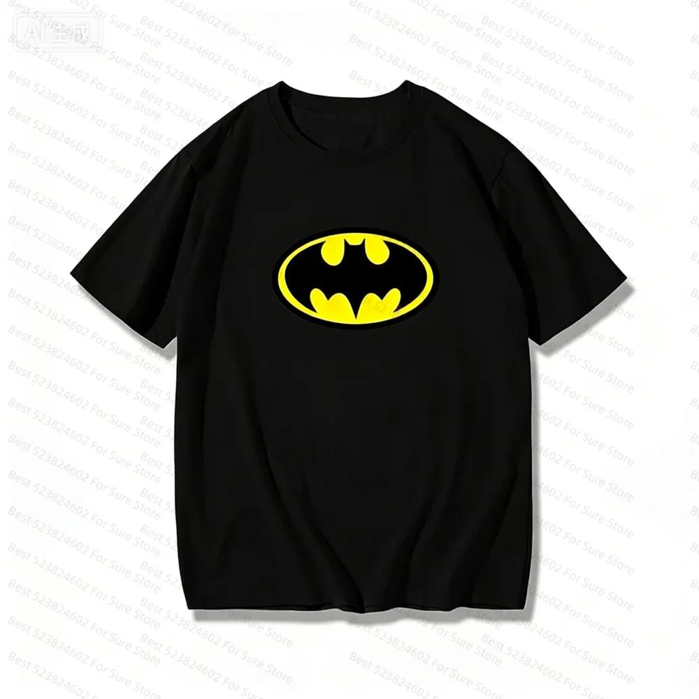 T-shirts Batman Superman Wonder Woman, T-shirt en coton à motif de dessin animé Flash, T-shirt décon