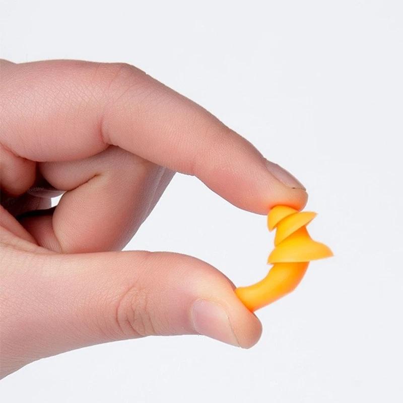 1/5/10 paires de bouchons d'oreille antibruit bouchons d'oreille filaires en Silicone protecteur d'o