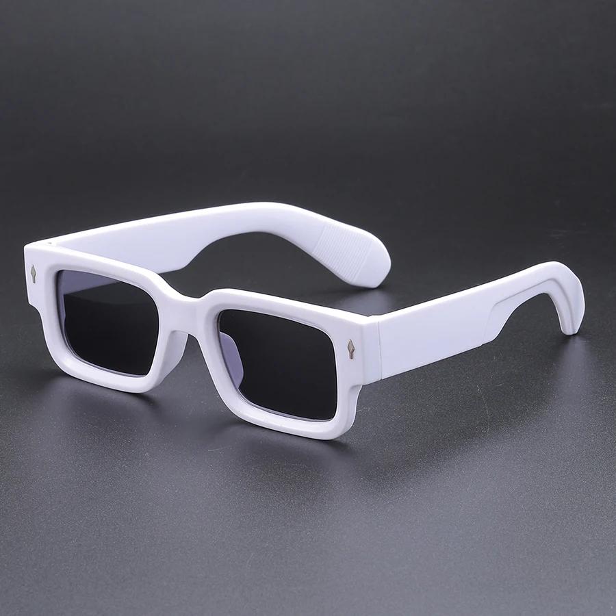Lunettes unisexes à monture carrée en plastique, Style Simple et décontracté, à la mode, adaptées à 