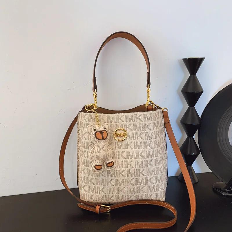 Sac à main vintage de style classique pour les déplacements, sac seau adapté à toutes les occasions,