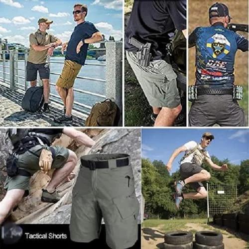 Shorts hommes urbain militaire imperméable Cargo tactique Shorts mâle extérieur camouflage respirant