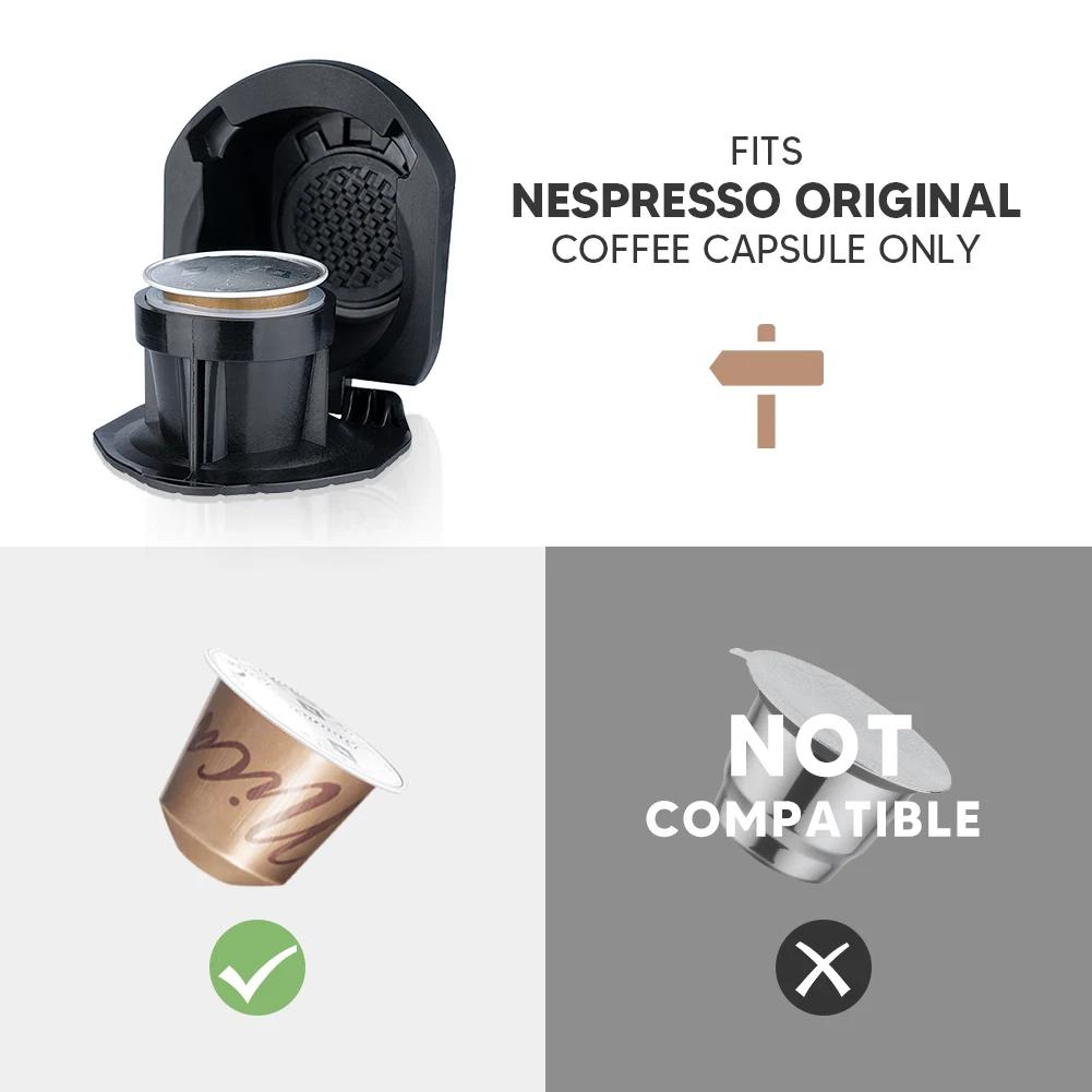 Adaptateur ICafilas pour Machine Dolce Gusto PICCOLO XS/Genio S, capsule réutilisable, rechargeable,