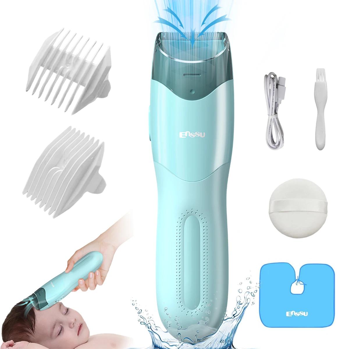 Tondeuse à cheveux aste avec aspirateur pour enfants, coupe-cheveux pour bébé, 2 modes, enfants et n