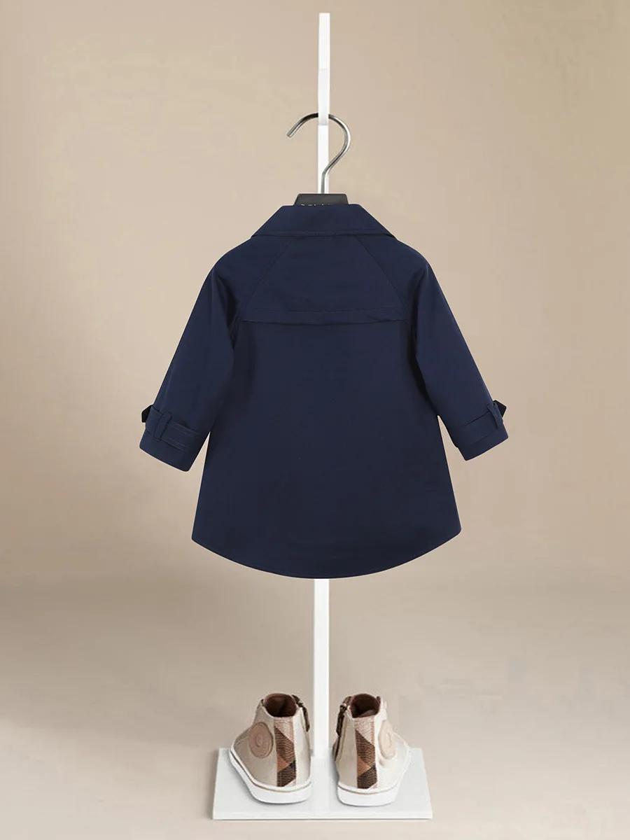 Veste coupe-vent à dos court pour bébé fille et garçon, manteau anti-poussière, vêtements d'extérieu