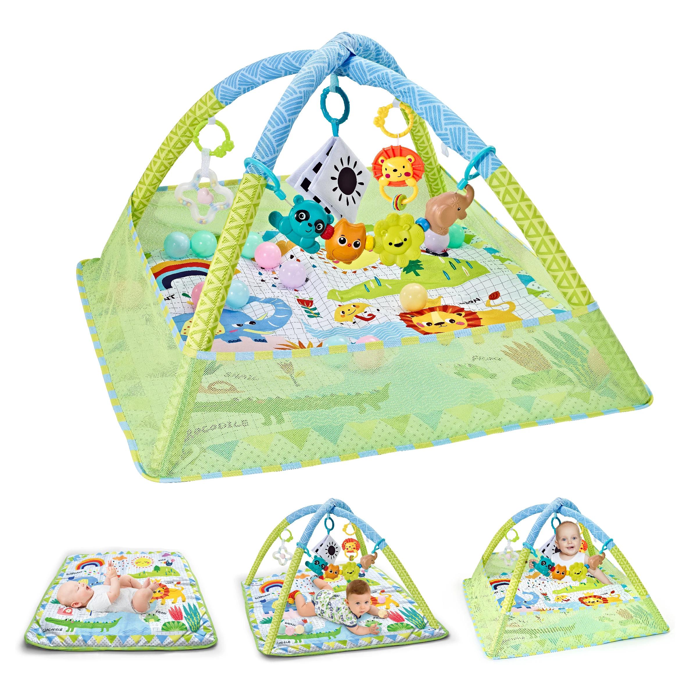 Cadre de Fitness multifonctionnel pour bébé, tapis de jeu pour bébé, couverture de jeu rampant, supp