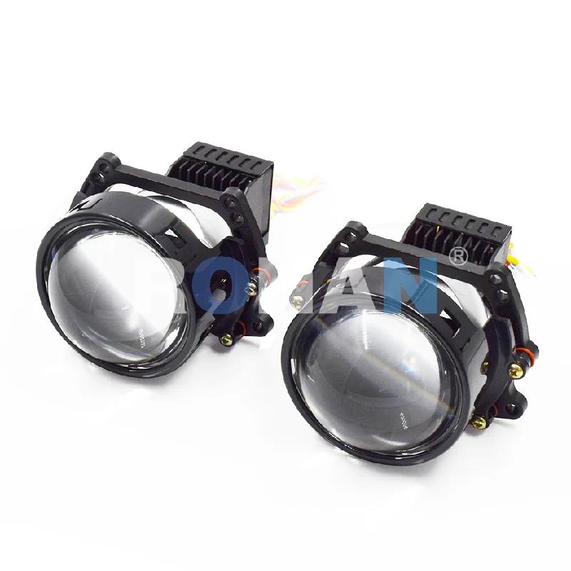 RONAN – lentille de phare Led 3.0 pouces, 45W Bi, deux réflexes, 2000LM, 5500K, pour Hella 3R G5 Hi 